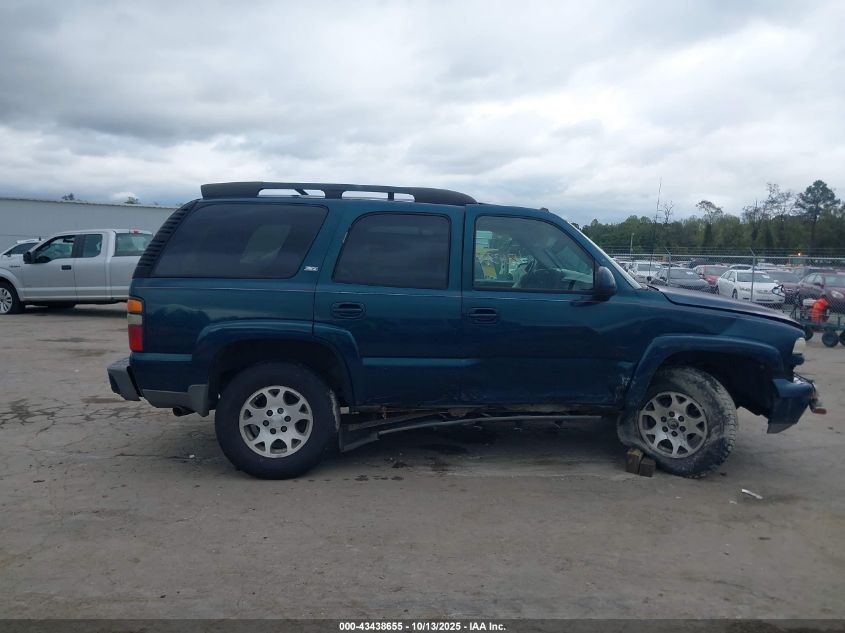 2005 Chevrolet Tahoe Z71 VIN: 1GNEK13T15R122761 Lot: 43438655