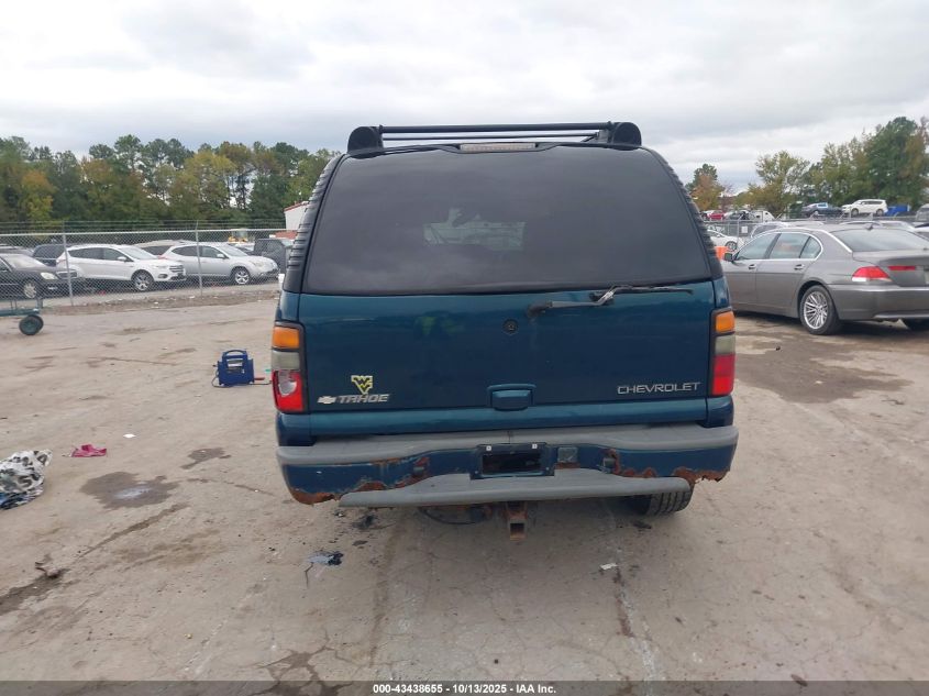 2005 Chevrolet Tahoe Z71 VIN: 1GNEK13T15R122761 Lot: 43438655