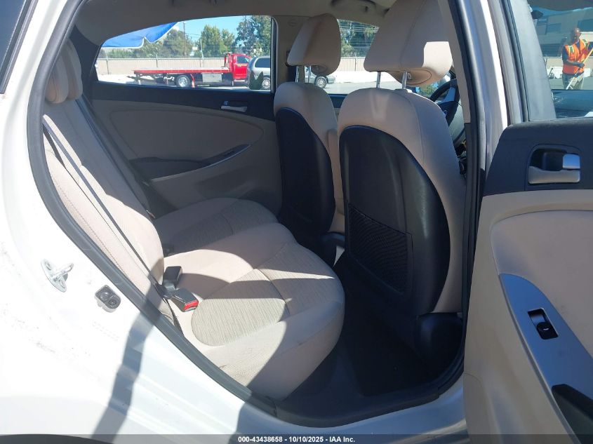 2016 Hyundai Accent Se VIN: KMHCT4AE8GU096268 Lot: 43438658