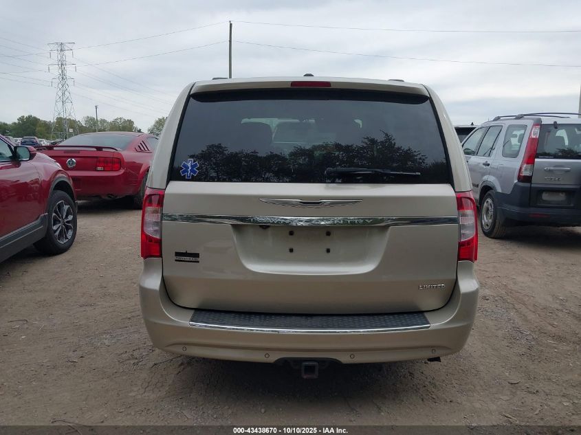 2014 Chrysler Town & Country Limited VIN: 2C4RC1GG7ER156041 Lot: 43438670