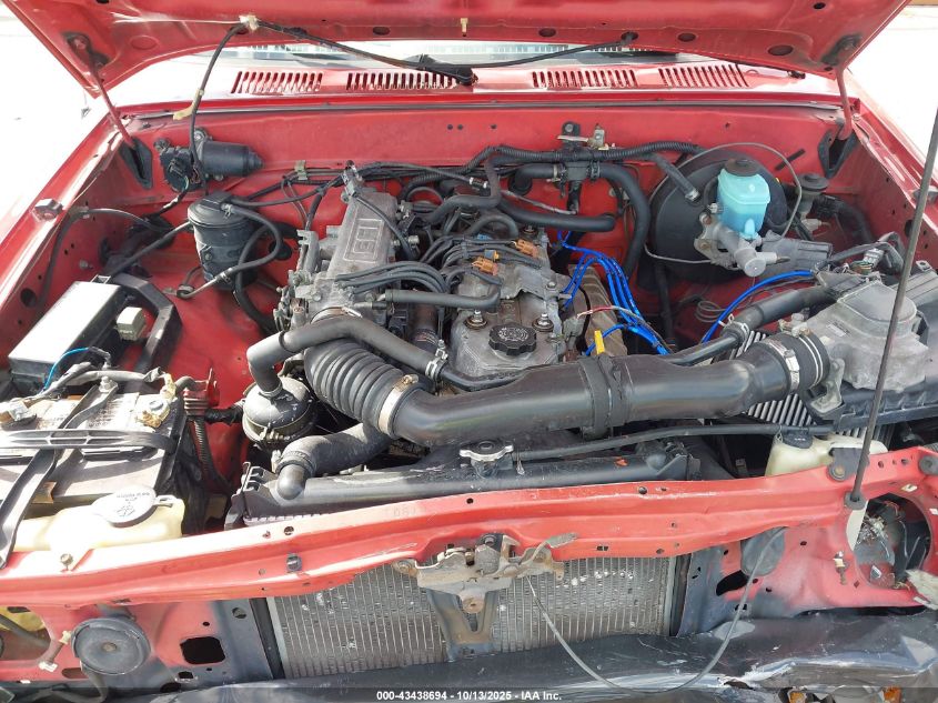 1993 Toyota Pickup 1/2 Ton Short Whlbase Stb VIN: 4TARN81A6PZ117579 Lot: 43438694