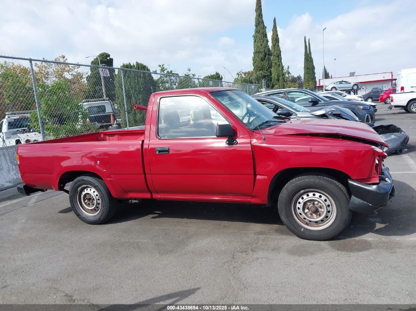 1993 Toyota Pickup 1/2 Ton Short Whlbase Stb VIN: 4TARN81A6PZ117579 Lot: 43438694