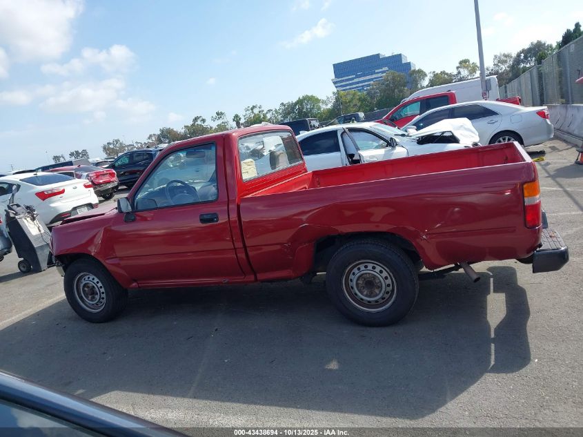 1993 Toyota Pickup 1/2 Ton Short Whlbase Stb VIN: 4TARN81A6PZ117579 Lot: 43438694