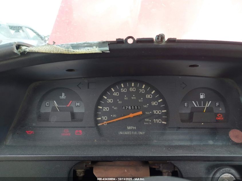 1993 Toyota Pickup 1/2 Ton Short Whlbase Stb VIN: 4TARN81A6PZ117579 Lot: 43438694