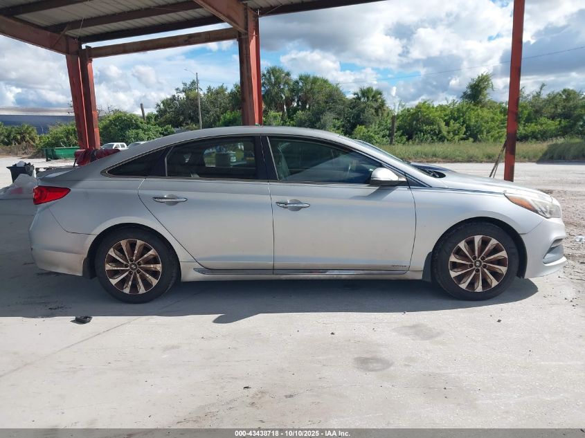 2017 Hyundai Sonata Sport VIN: 5NPE34AF5HH465184 Lot: 43438718