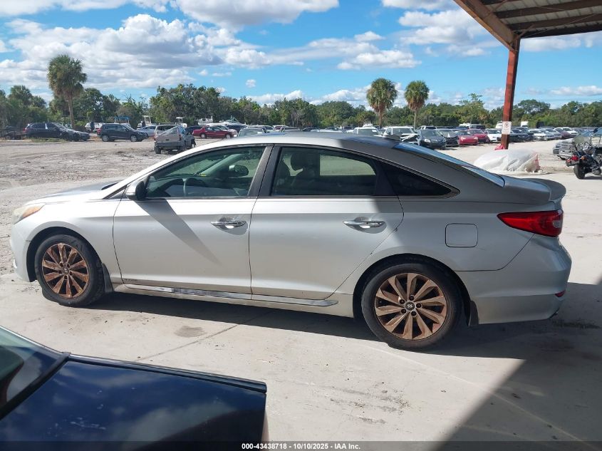 2017 Hyundai Sonata Sport VIN: 5NPE34AF5HH465184 Lot: 43438718