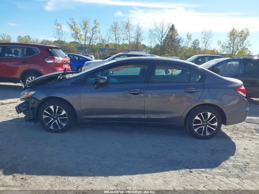 2015 Honda Civic Ex VIN: 2HGFB2F82FH507176 Lot: 43438744