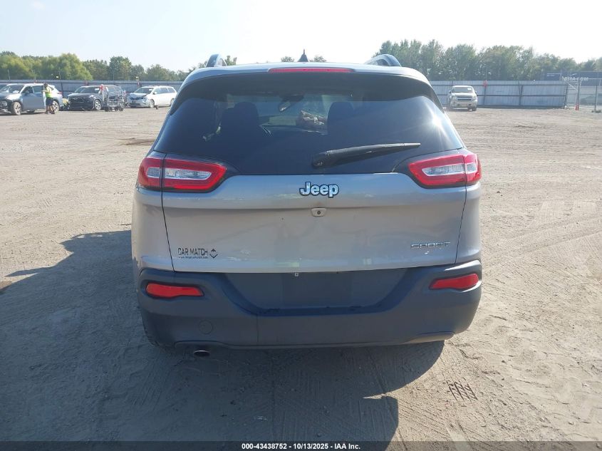 2016 Jeep Cherokee Sport VIN: 1C4PJLAB6GW264795 Lot: 43438752