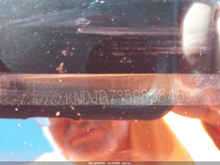 2008 Kia Sorento Lx Base VIN: KNDJD735985845906 Lot: 43438760