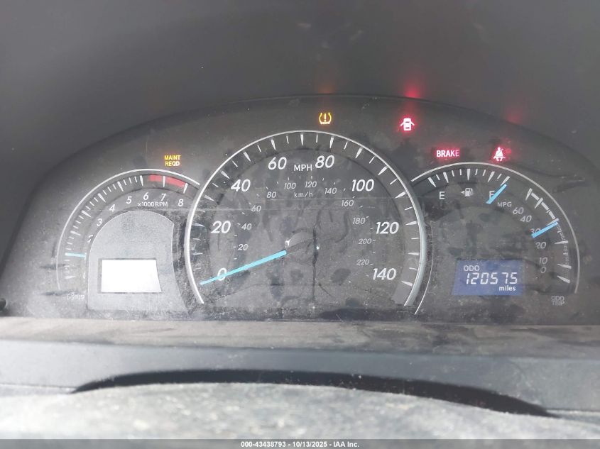 2012 Toyota Camry Le VIN: 4T4BF1FK3CR218616 Lot: 43438793