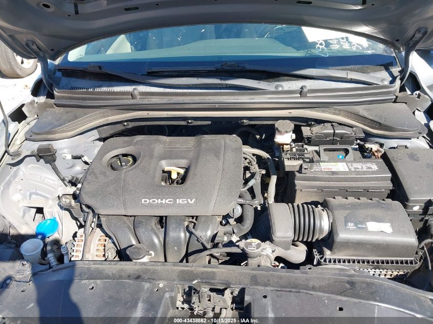 2017 Hyundai Elantra Se VIN: KMHD74LF2HU154407 Lot: 43438862