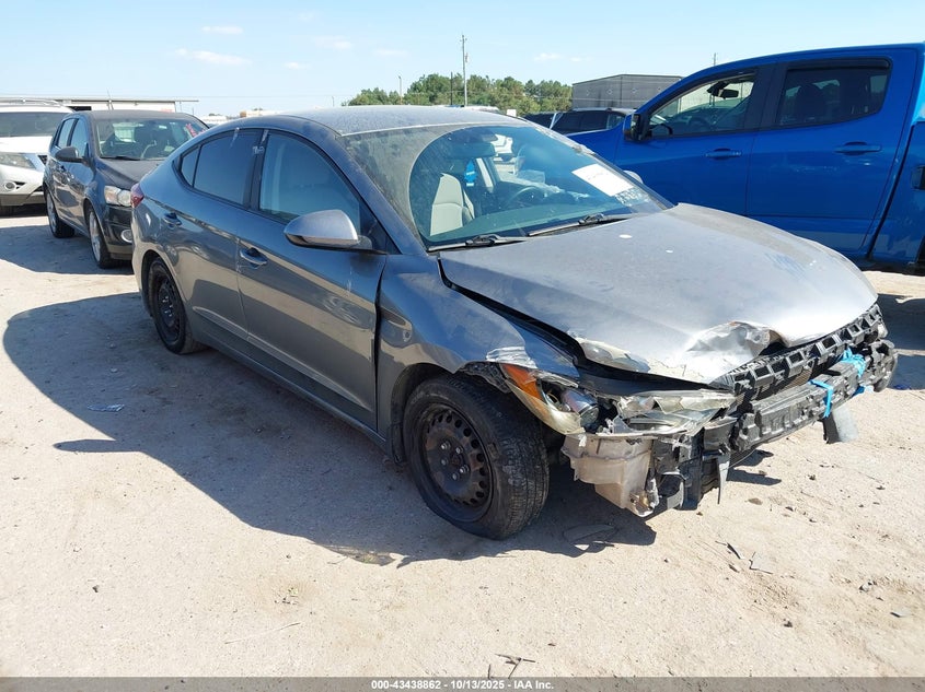KMHD74LF2HU154407 2017 Hyundai Elantra Se auction photo 1