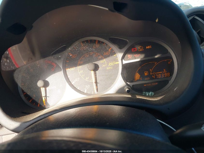 2002 Toyota Celica Gts VIN: JTDDY32T620061570 Lot: 43438884