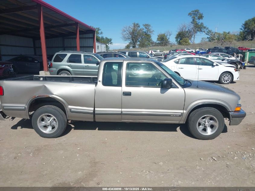 1999 Chevrolet S-10 Ls VIN: 1GCCS19X5X8135256 Lot: 43438898