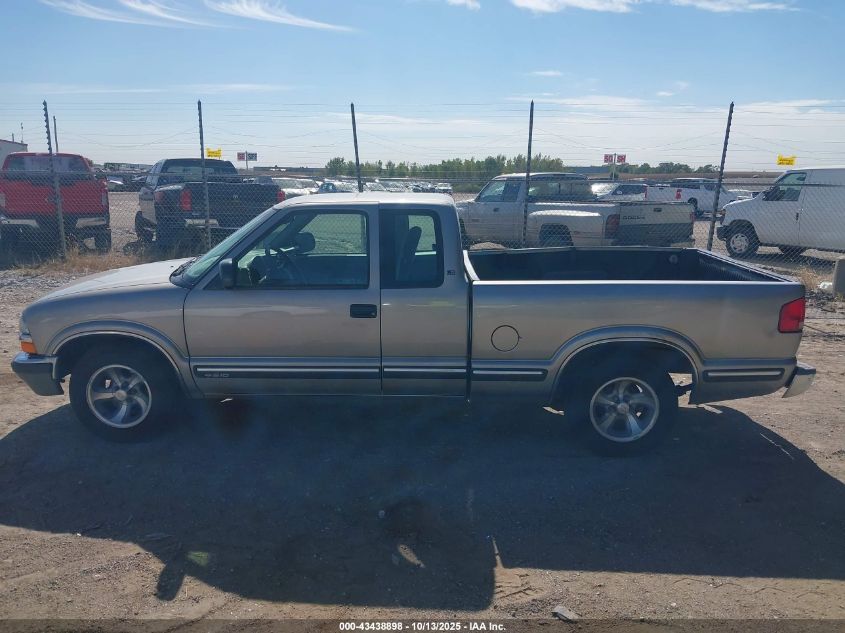 1999 Chevrolet S-10 Ls VIN: 1GCCS19X5X8135256 Lot: 43438898