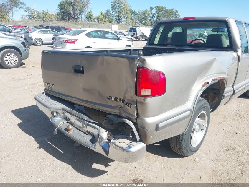 1999 Chevrolet S-10 Ls VIN: 1GCCS19X5X8135256 Lot: 43438898