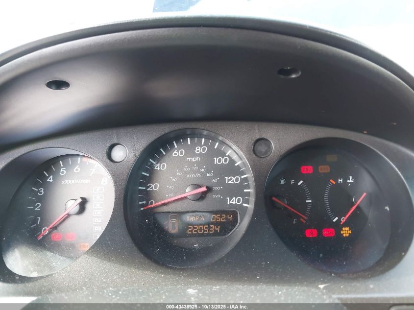 2002 Acura Mdx VIN: 2HNYD18692H538243 Lot: 43438925