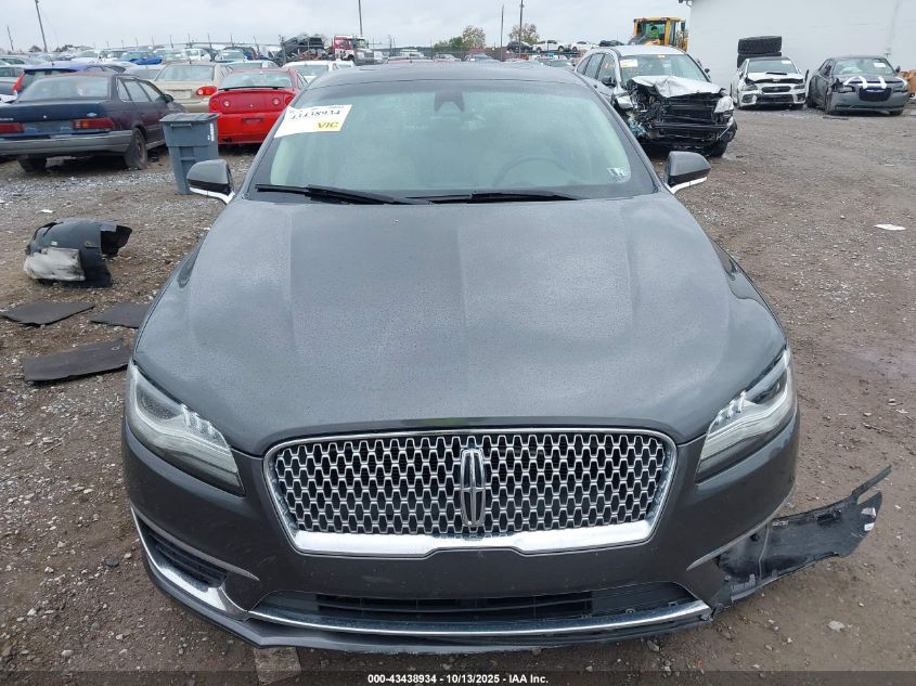 2017 Lincoln Mkz Reserve VIN: 3LN6L5E90HR663565 Lot: 43438934