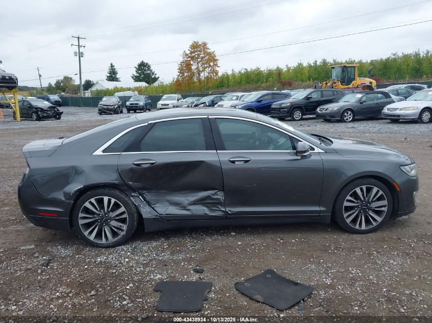 2017 Lincoln Mkz Reserve VIN: 3LN6L5E90HR663565 Lot: 43438934