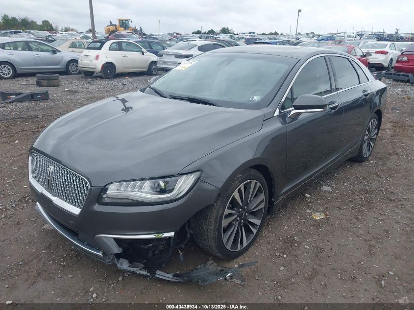 2017 Lincoln Mkz Reserve VIN: 3LN6L5E90HR663565 Lot: 43438934