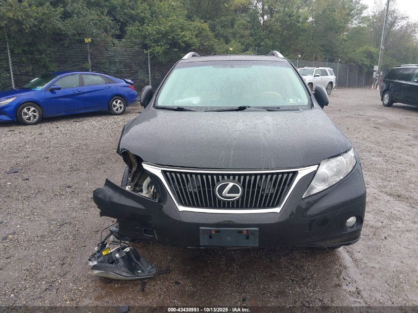 2012 Lexus Rx 350 VIN: 2T2BK1BA6CC139392 Lot: 43438951