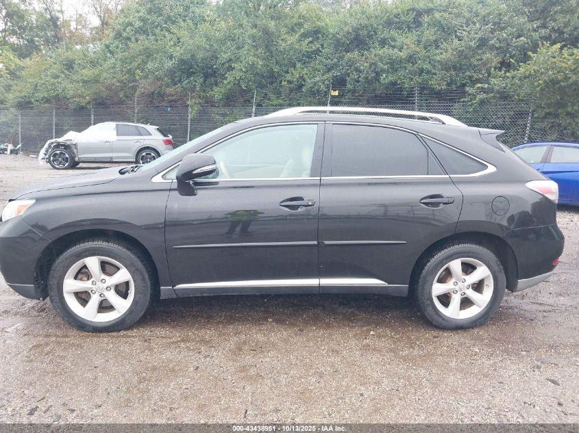 2012 Lexus Rx 350 VIN: 2T2BK1BA6CC139392 Lot: 43438951