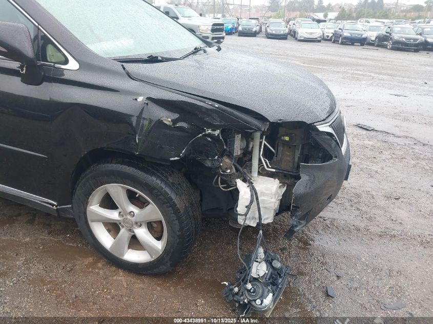 2012 Lexus Rx 350 VIN: 2T2BK1BA6CC139392 Lot: 43438951