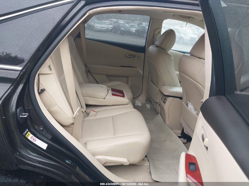 2012 Lexus Rx 350 VIN: 2T2BK1BA6CC139392 Lot: 43438951