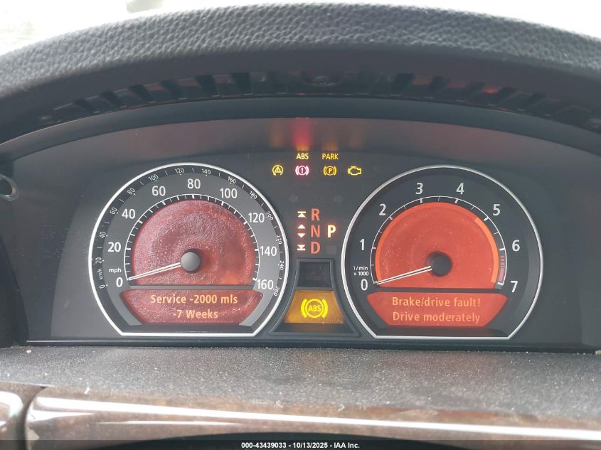 2004 BMW 745Li VIN: WBAGN63594DS55915 Lot: 43439033