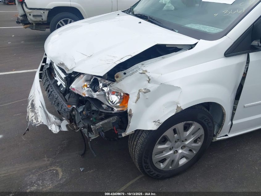 2014 Dodge Grand Caravan Se VIN: 2C4RDGBG6ER393661 Lot: 43439070