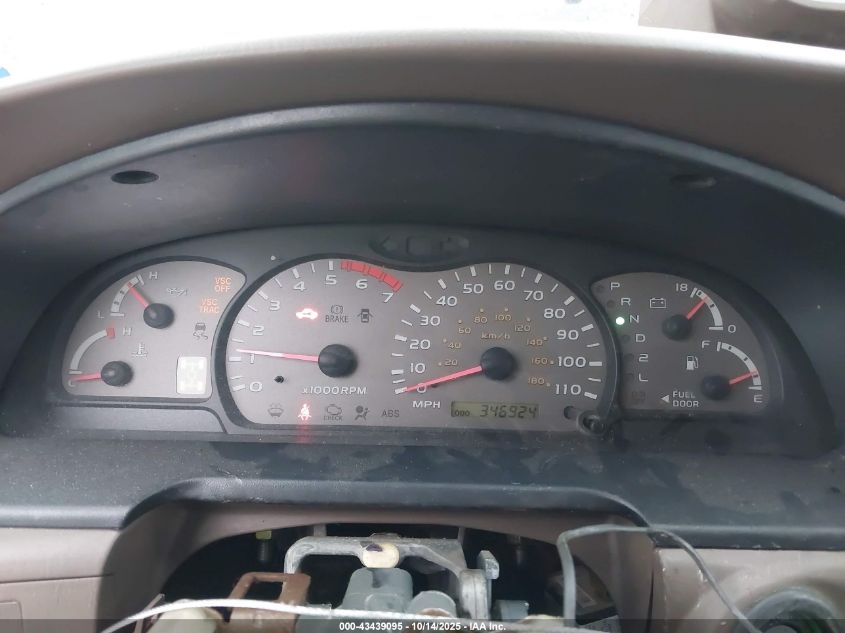 2001 Toyota Sequoia Limited V8 VIN: 5TDBT48A41S005639 Lot: 43439095