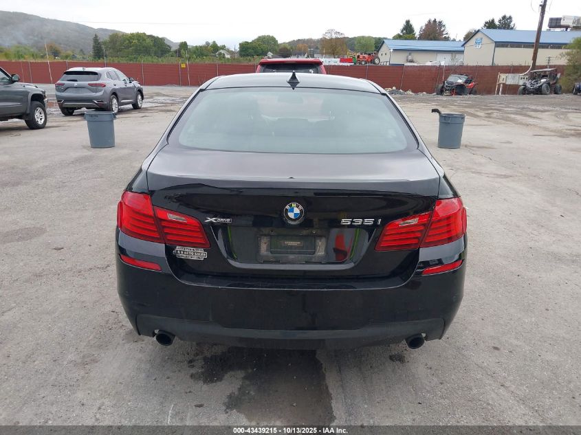 2014 BMW 535I xDrive VIN: WBA5B3C53ED292460 Lot: 43439215