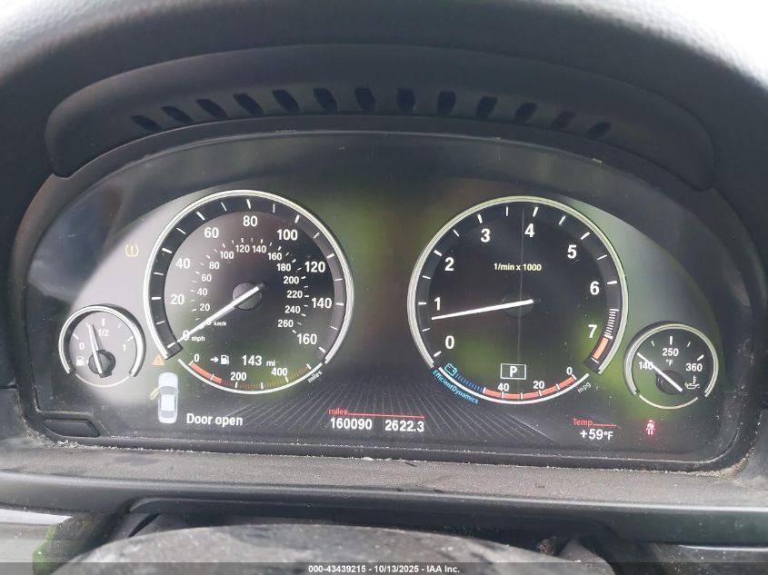 2014 BMW 535I xDrive VIN: WBA5B3C53ED292460 Lot: 43439215