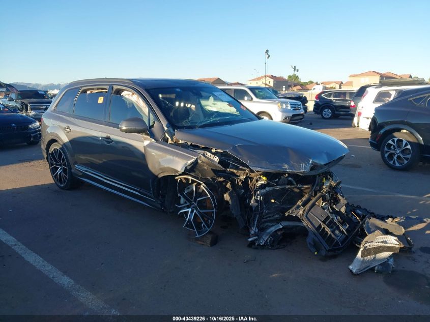 2021 Audi Q7 Prestige 55 Tfsi Quattro Tiptronic VIN: WA1VXAF77MD010576 Lot: 43439226