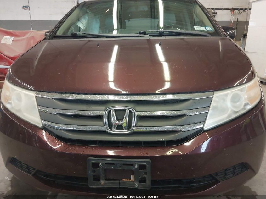2012 Honda Odyssey Ex-L VIN: 5FNRL5H64CB126422 Lot: 43439228