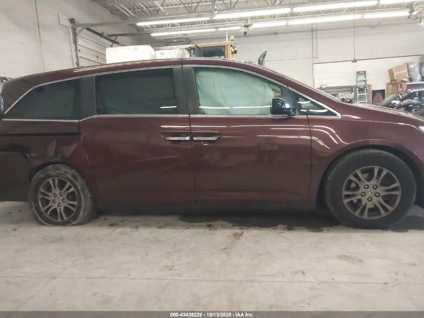 2012 Honda Odyssey Ex-L VIN: 5FNRL5H64CB126422 Lot: 43439228