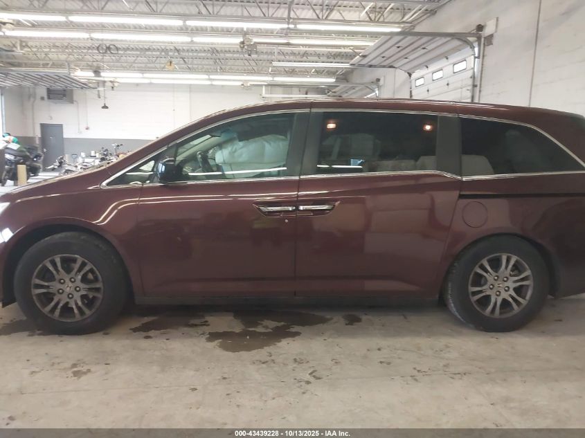2012 Honda Odyssey Ex-L VIN: 5FNRL5H64CB126422 Lot: 43439228
