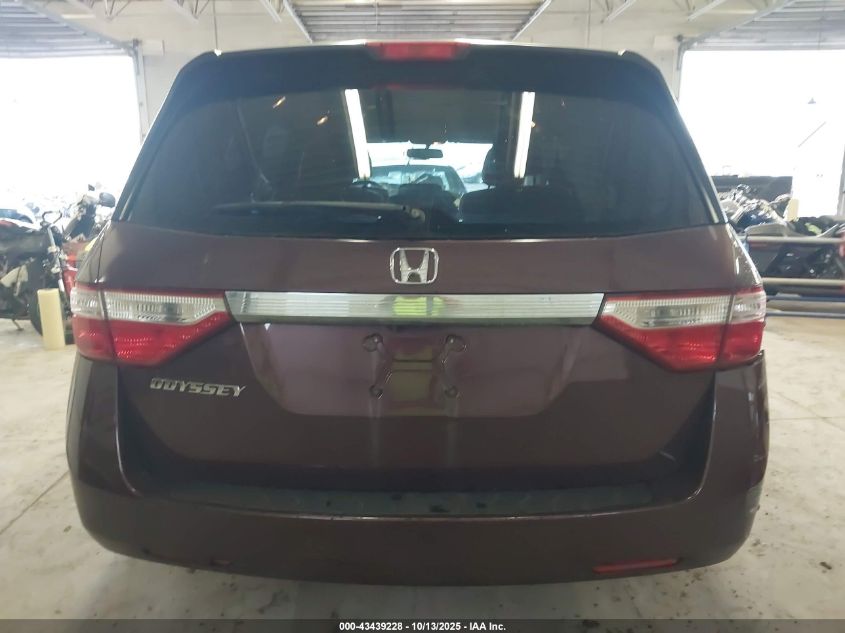 2012 Honda Odyssey Ex-L VIN: 5FNRL5H64CB126422 Lot: 43439228