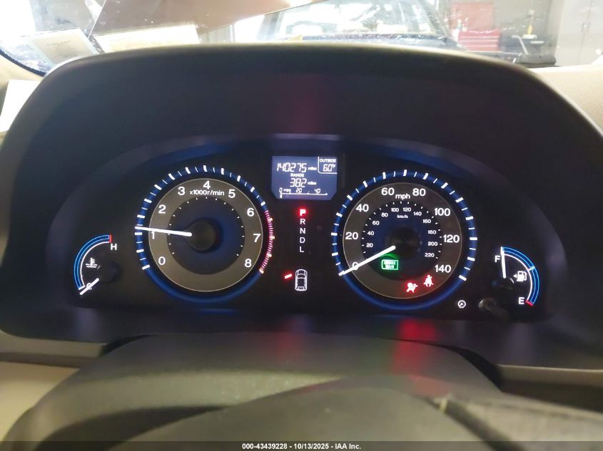 2012 Honda Odyssey Ex-L VIN: 5FNRL5H64CB126422 Lot: 43439228