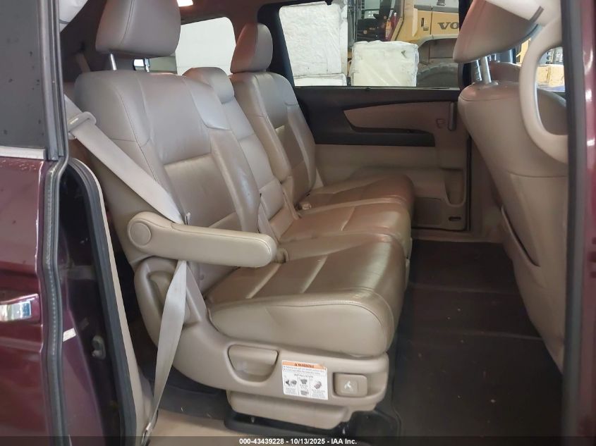 2012 Honda Odyssey Ex-L VIN: 5FNRL5H64CB126422 Lot: 43439228