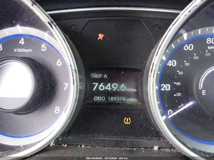 2011 Hyundai Sonata Limited VIN: 5NPEC4AC8BH009435 Lot: 43439245