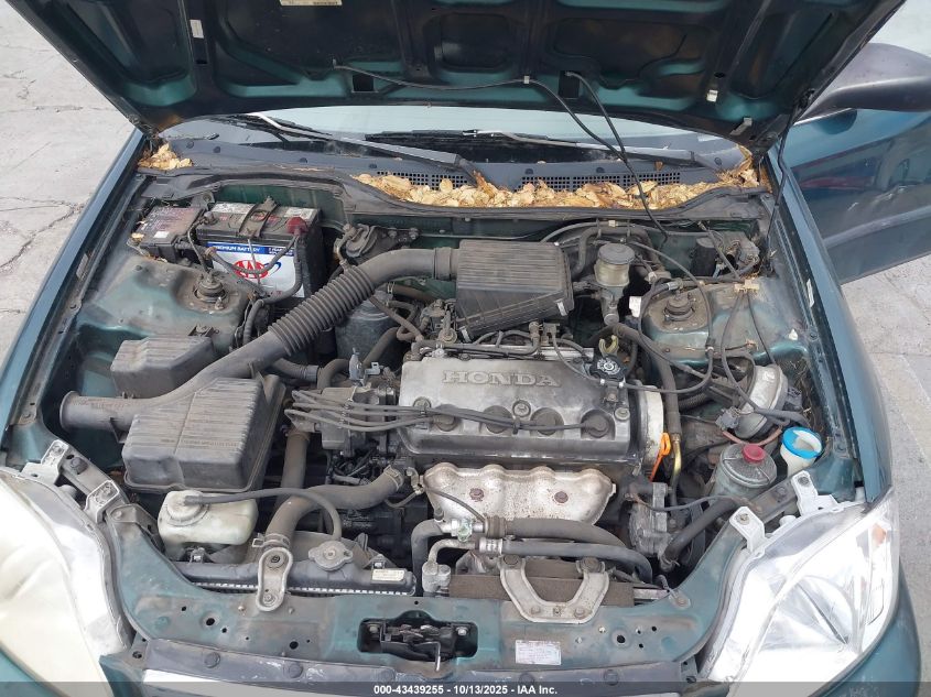 2000 Honda Civic Lx VIN: JHMEJ6677YS003020 Lot: 43439255