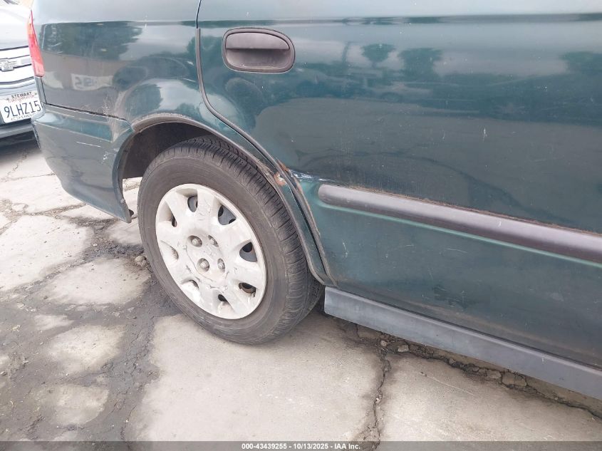 2000 Honda Civic Lx VIN: JHMEJ6677YS003020 Lot: 43439255