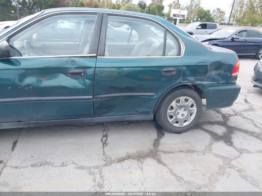 2000 Honda Civic Lx VIN: JHMEJ6677YS003020 Lot: 43439255