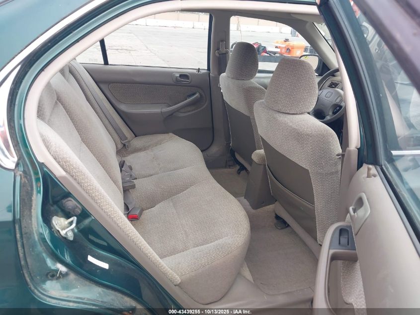 2000 Honda Civic Lx VIN: JHMEJ6677YS003020 Lot: 43439255