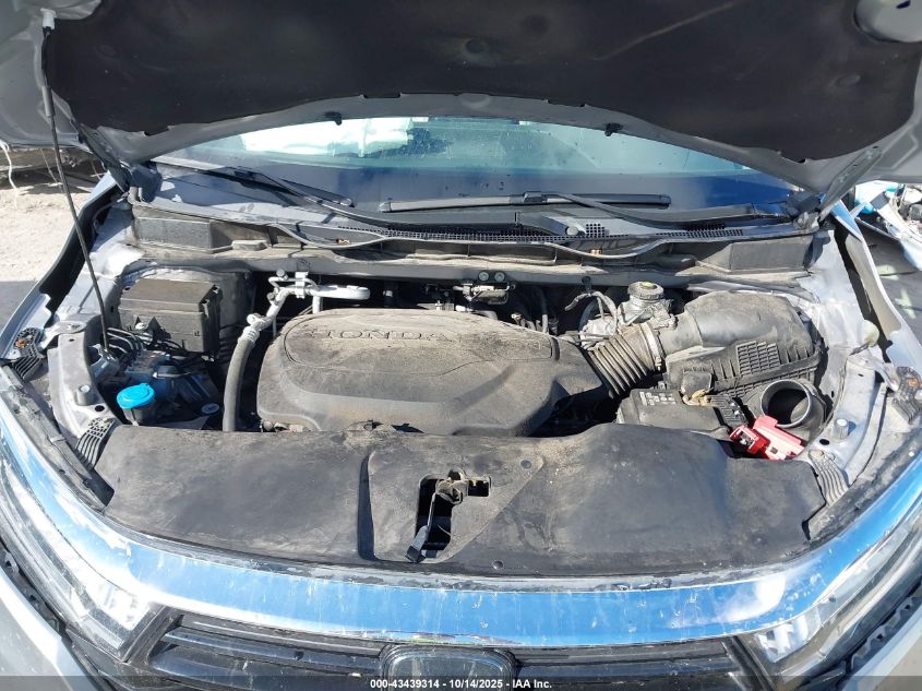 2021 Honda Odyssey Touring VIN: 5FNRL6H85MB042750 Lot: 43439314