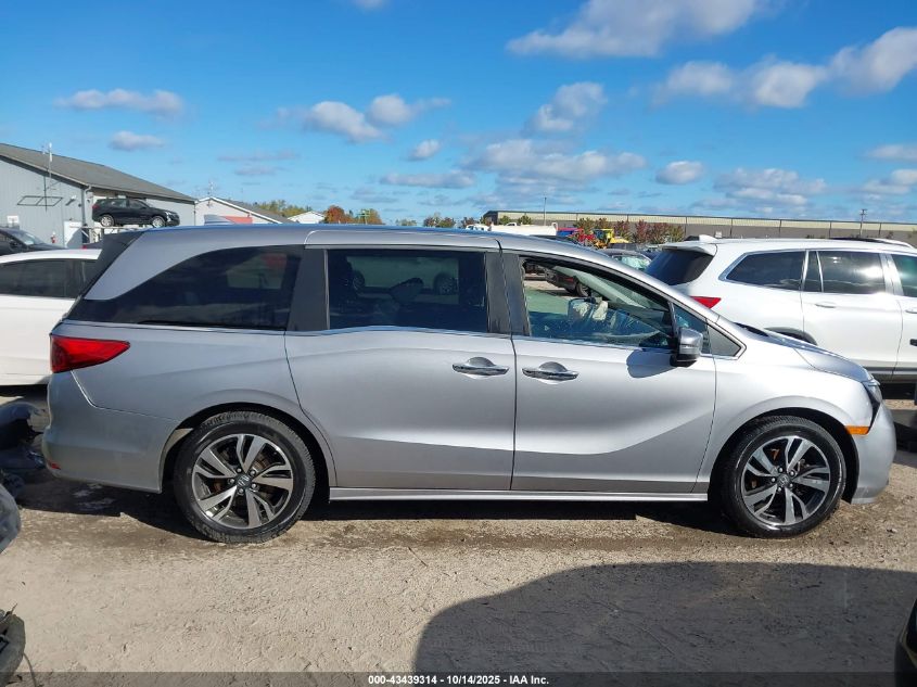 2021 Honda Odyssey Touring VIN: 5FNRL6H85MB042750 Lot: 43439314
