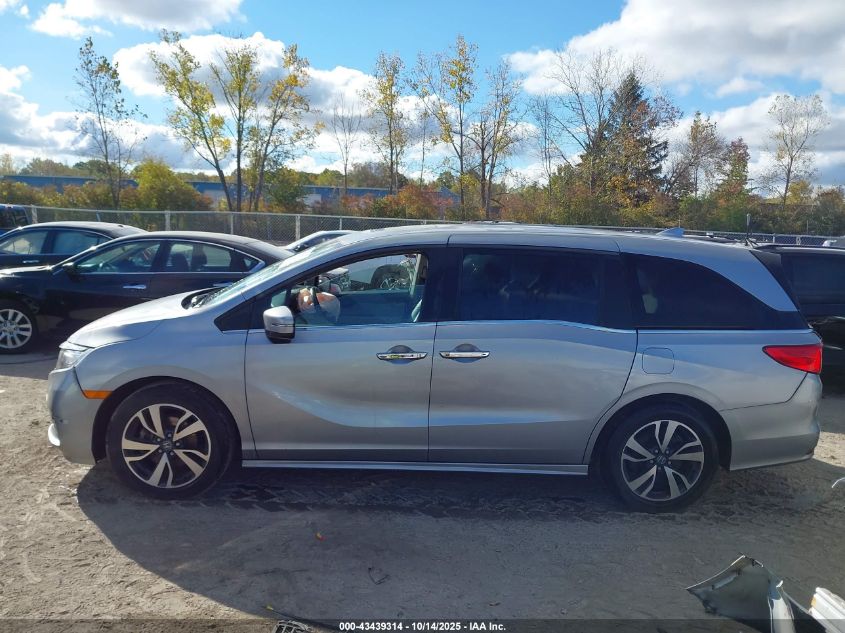 2021 Honda Odyssey Touring VIN: 5FNRL6H85MB042750 Lot: 43439314