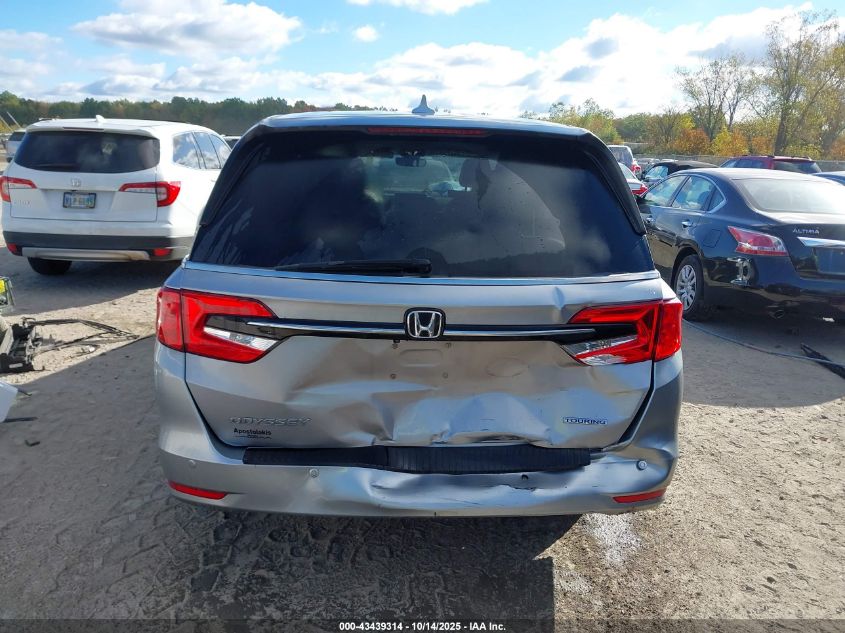2021 Honda Odyssey Touring VIN: 5FNRL6H85MB042750 Lot: 43439314