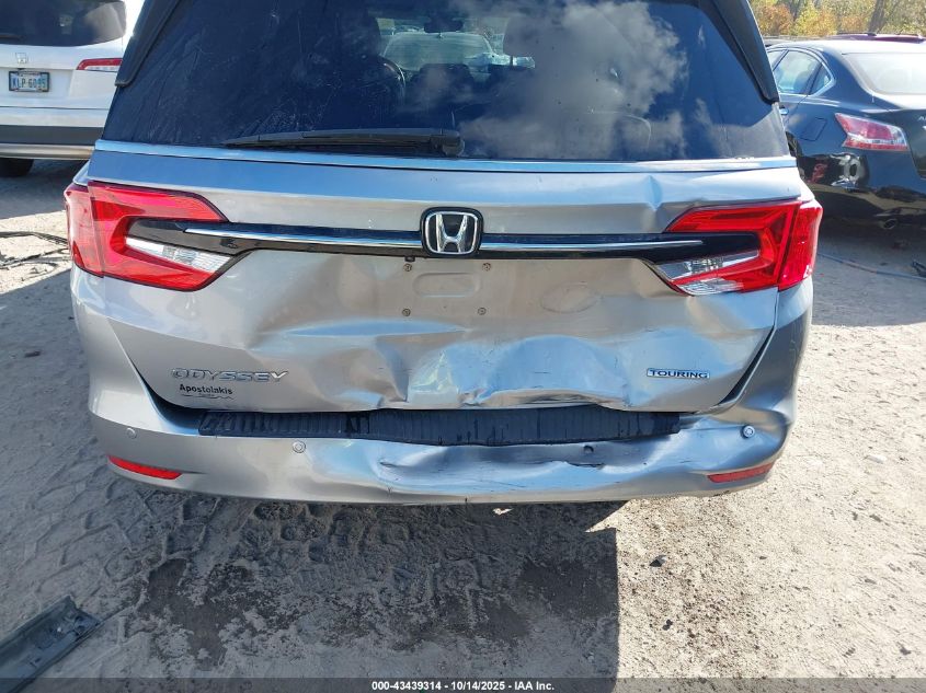 2021 Honda Odyssey Touring VIN: 5FNRL6H85MB042750 Lot: 43439314